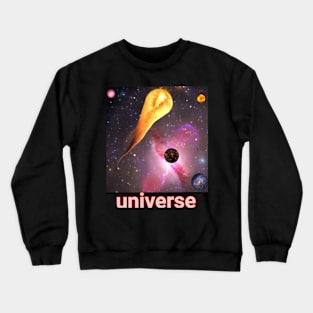 Amezing universe art Design Crewneck Sweatshirt